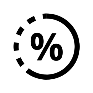 Prozentsymbol Logo