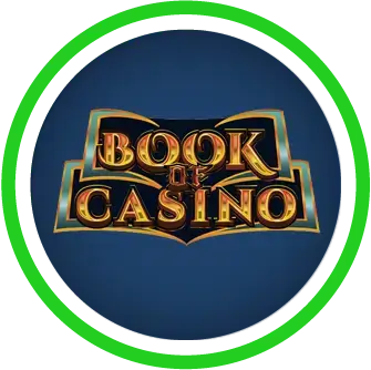 Book of Casino Logo rund
