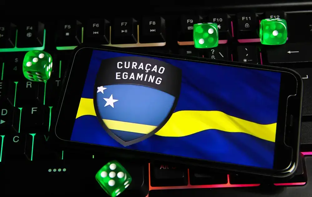 Flagge der Curacao Sportwetten Behörde.