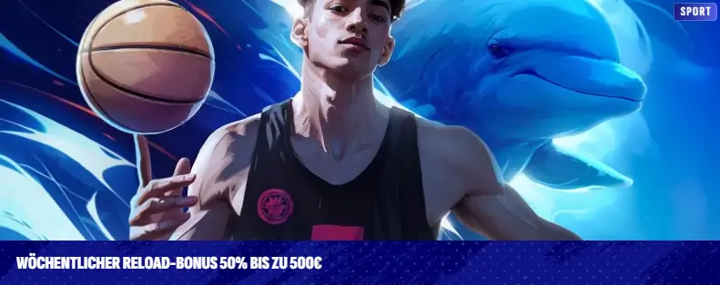 Bild vom Reload Bonus vom Sportwettenanbieter Bankonbet