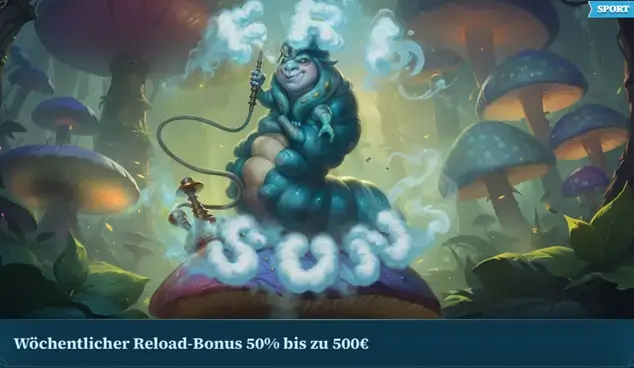 Bild vom BetAlice Reload Bonus