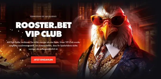 VIP Club bei Roosterbet