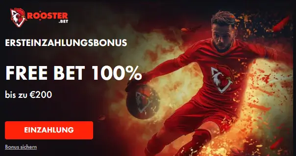 Ersteinzahlungsbonus beim Sportwetten Anbieter Roosterbet