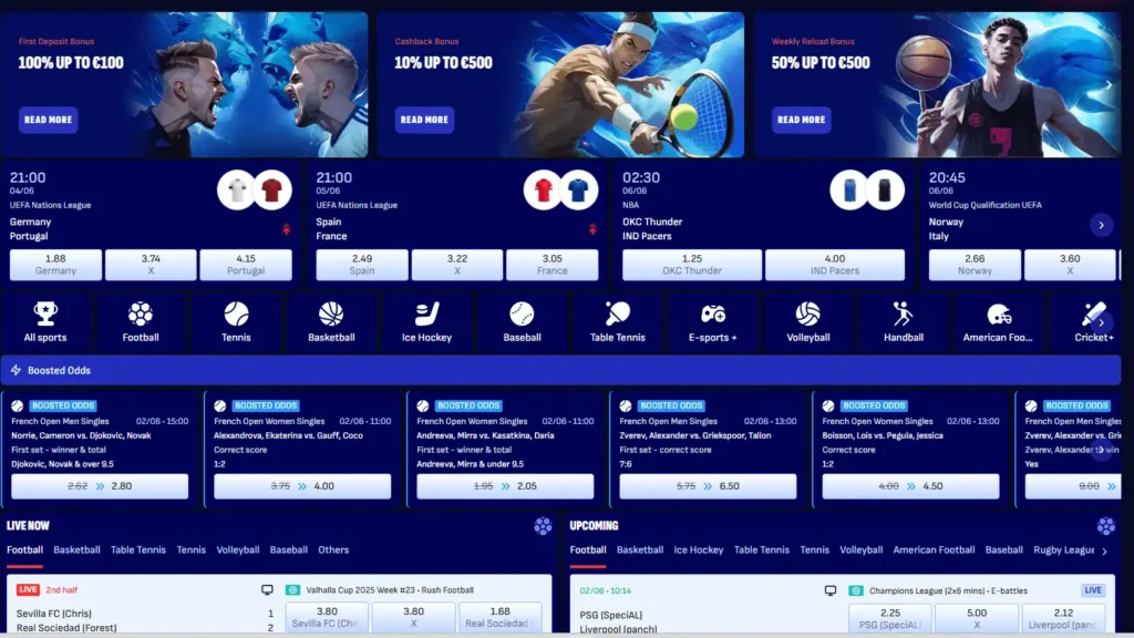 Bankonbet Landing Page