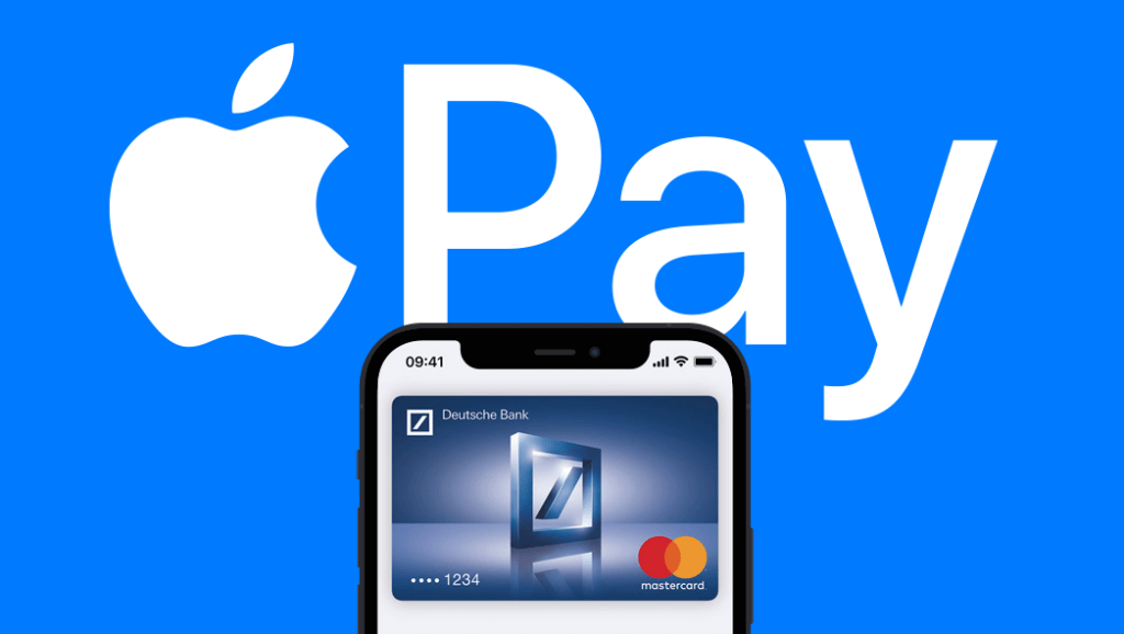Apple Pay Logo mit Handy