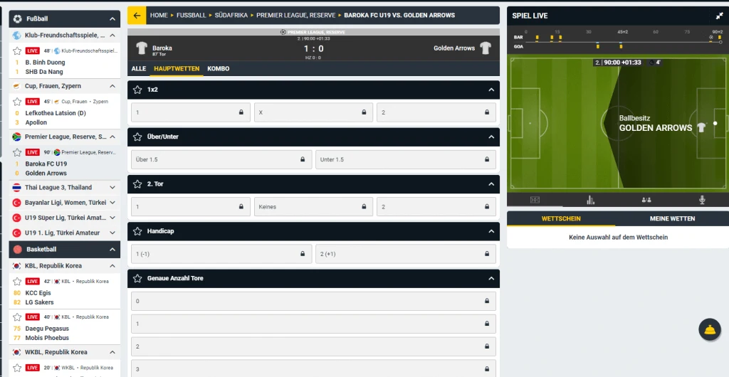 Campeonbet Livewetten