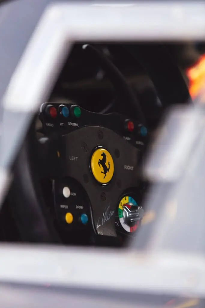 Motorsport Rennwagen Lenkrad