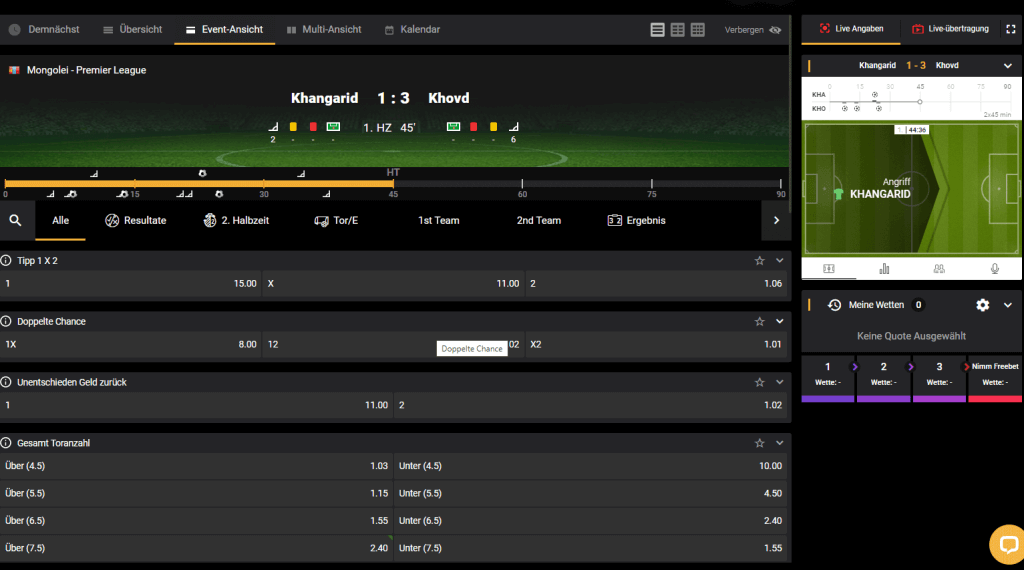 Goldenbet Livewetten