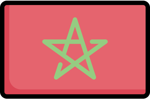 Die marokkanische Nationalflagge