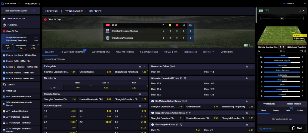 Pribet Livewetten