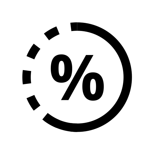 Prozentsymbol Logo
