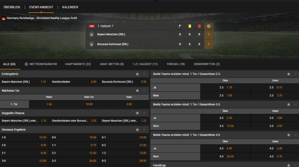 Slot10 Livewetten