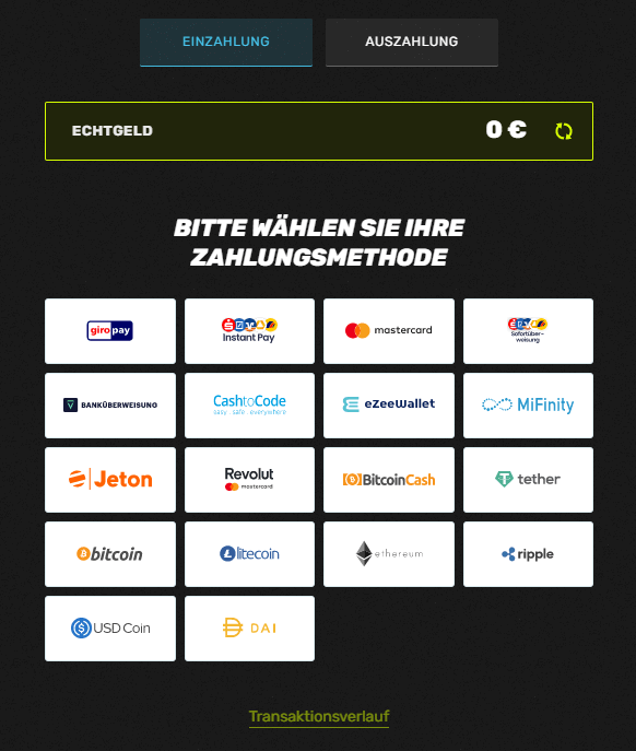Sportuna Zahlungsmethoden