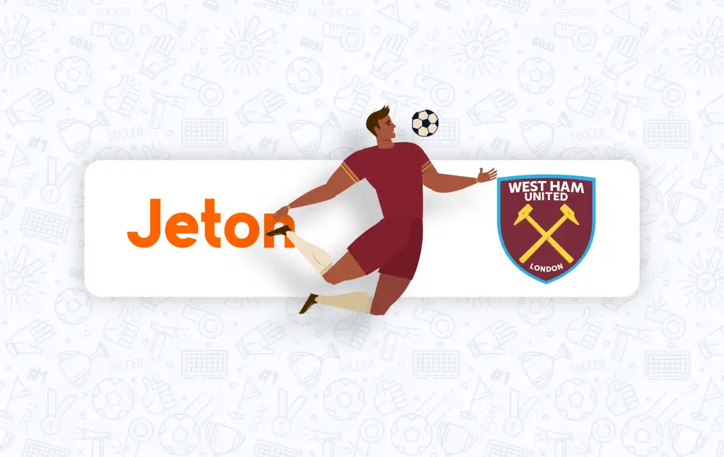 Jeton Partnerschaft mit West Ham